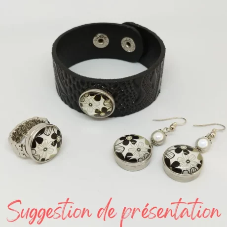 Clip001 Bracelet Bague BO