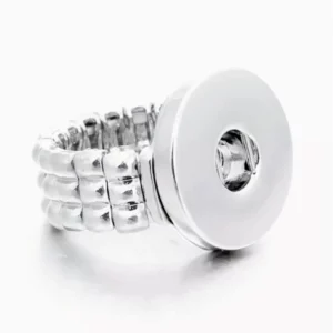 support bague base pour clip bouton pression